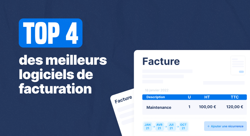 Top 4 logiciels de facturation